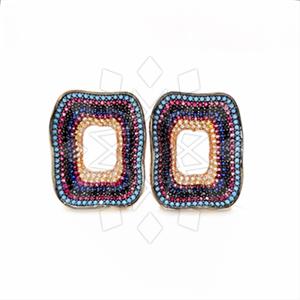 925 Sterling Silver Evil Eye Statement Earring