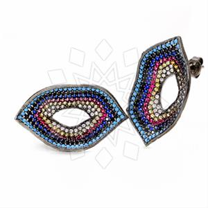 925 Sterling Silver Evil Eye Statement Earring