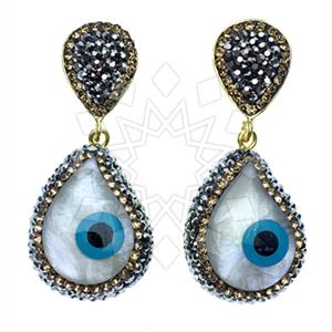 Fashion Evil Eye Single Drop Earrings