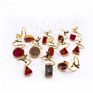 Fashion Animal Gemstone Rings Package