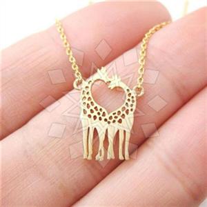 Fashion Animal Heart Pendant Necklace