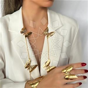 Fashion Animal Ring Bracelet Necklace Sets