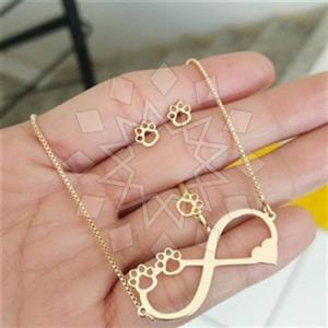 Fashion Animal Ring Earring Necklace Sets