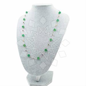 925 Sterling Silver Beaded Necklace