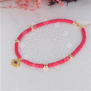 Fashion Beaded  Pendant Necklace