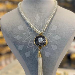 Fashion Beaded Tassel  Tassel Necklace