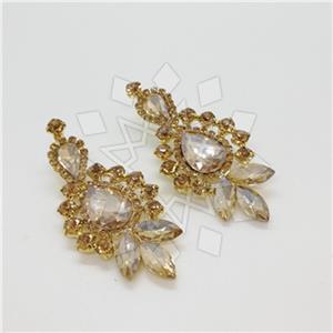 Fashion Bridal Wedding Party  Double Drop Earrings