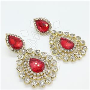Fashion Bridal Wedding Party  Double Drop Earrings