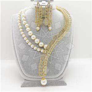 Fashion Bridal Wedding Party  Earrings Necklace Sets