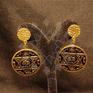 Fashion Calligraphy Dangle Earrings