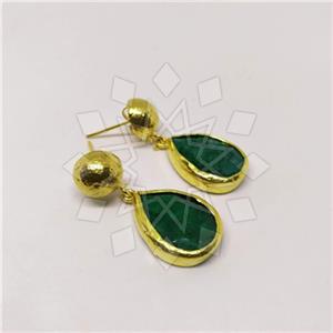 Fashion Classic Turkish Gemstone  Single Drop Earrings