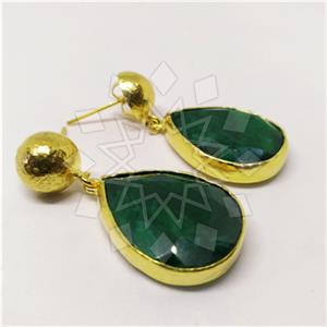 Fashion Classic Turkish Gemstone  Single Drop Earrings