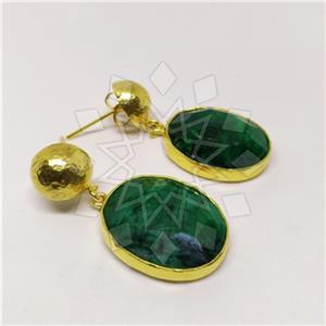Fashion Classic Turkish Gemstone  Single Drop Earrings