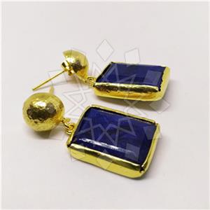 Fashion Classic Turkish Gemstone  Single Drop Earrings