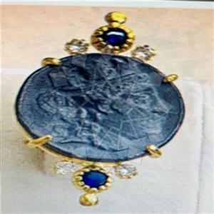 Fashion Coin Cocktail Fantasy Rings