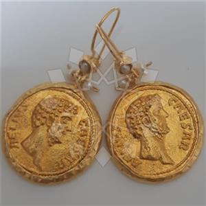 Fashion Coin Unique Earrings