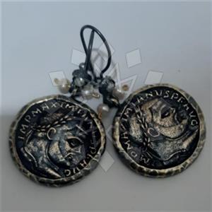 Fashion Coin Unique Earrings