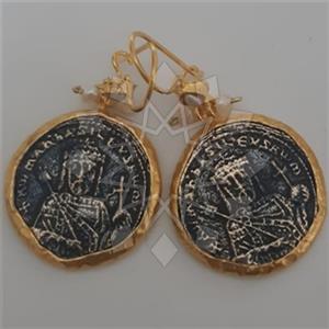 Fashion Coin Unique Earrings