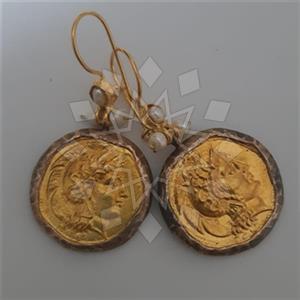 Fashion Coin Unique Earrings