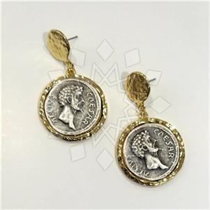Fashion Coin Unique Earrings