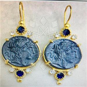 Fashion Coin Unique Earrings