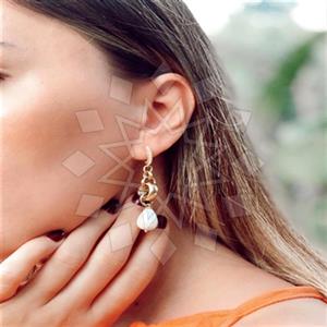 Fashion Contemporary  Double Drop Earrings
