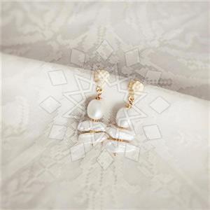 Fashion Contemporary  Double Drop Earrings