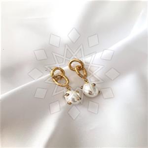 Fashion Contemporary  Double Drop Earrings