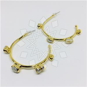 Fashion Contemporary  Hoop Earrings