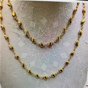 Fashion Distinctive  Metal and Chain Necklace