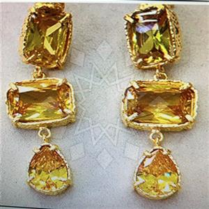 Fashion Distinctive  Triple Drop Earrings