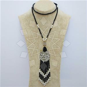 Fashion Ethnic Brass  Tassel Necklace