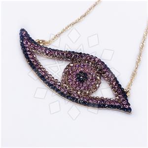 Fashion Evil Eye Adjustable Necklace