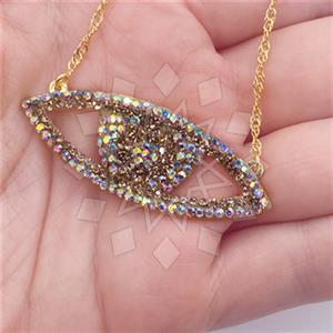 Fashion Evil Eye Adjustable Necklace