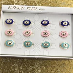 Fashion Evil Eye Unique Rings Package