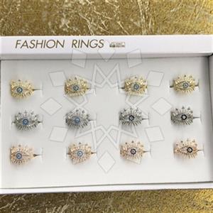 Fashion Evil Eye Unique Rings Package