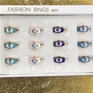 Fashion Evil Eye Unique Rings Package