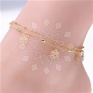Fashion Flower Anklet