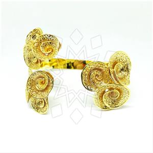 Fashion Flower Cuff Bracelets