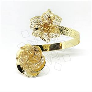 Fashion Flower Cuff Bracelets