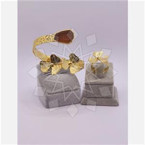 Fashion Flower Ring Bracelet Sets