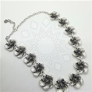 Fashion Flower Statement Necklace