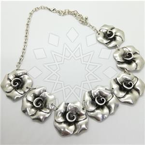 Fashion Flower Statement Necklace