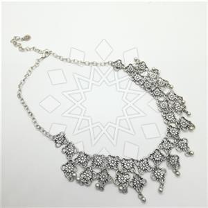 Fashion Flower Statement Necklace