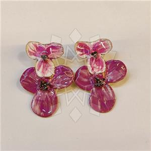 Fashion Flower Stud Earrings