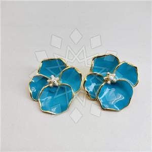 Fashion Flower Stud Earrings