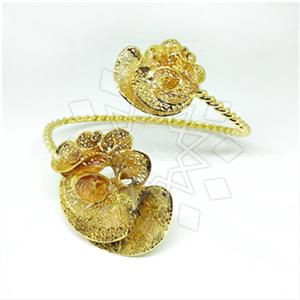 Fashion Flower Cuff Bracelets