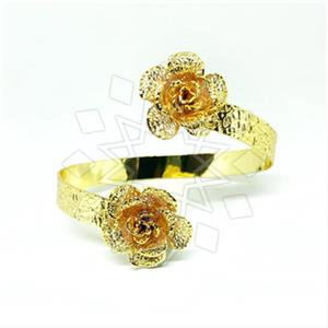Fashion Flower Cuff Bracelets