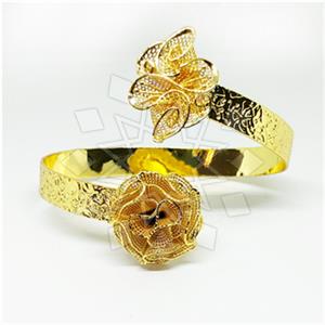 Fashion Flower Cuff Bracelets