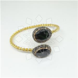 Fashion Gem and Crystals Adjustable Bracelet